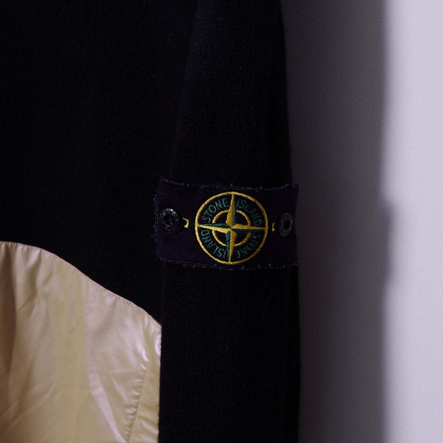 Vintage Stone Island Knit Hoodie Large