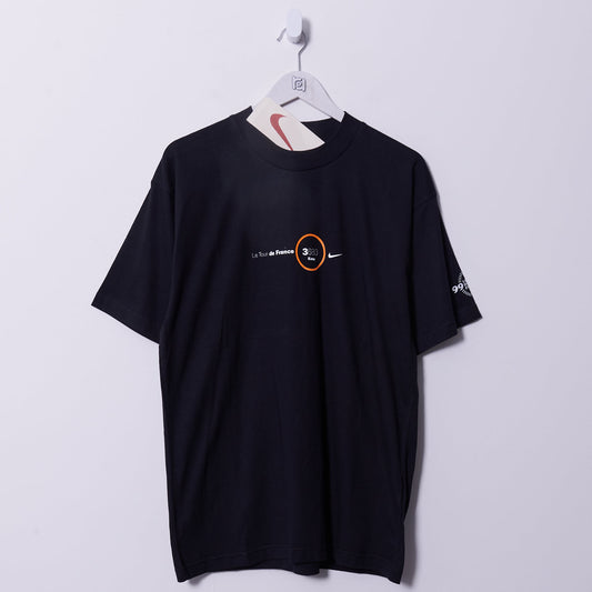 New With Tags Vintage Nike Tour De France 1999 T-Shirt Large