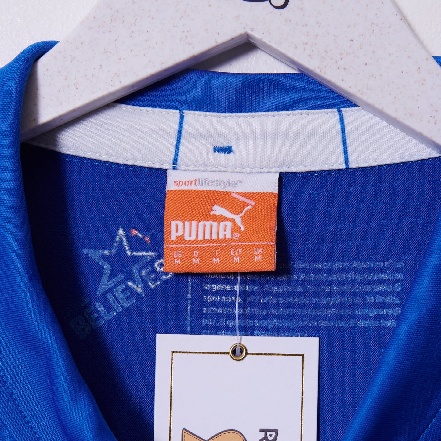 Vintage Italy 2012-2013 Puma Home Shirt #9 Balotelli Medium
