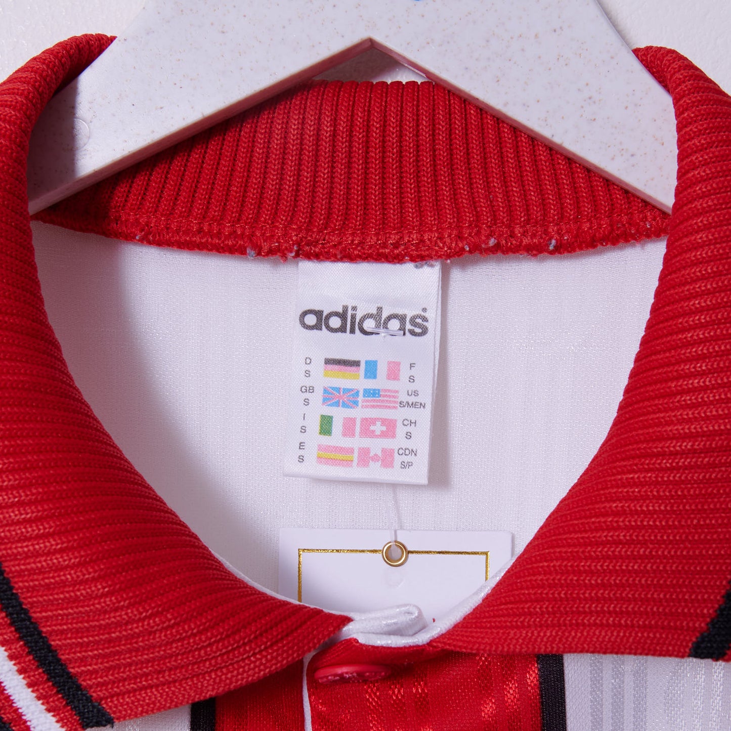 Vintage Turkey 1990-92 Adidas Training Shirt Small