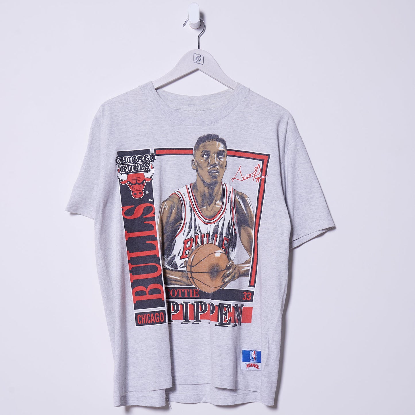 Vintage Chicago Bulls 90s Scottie Pippen T-Shirt Medium