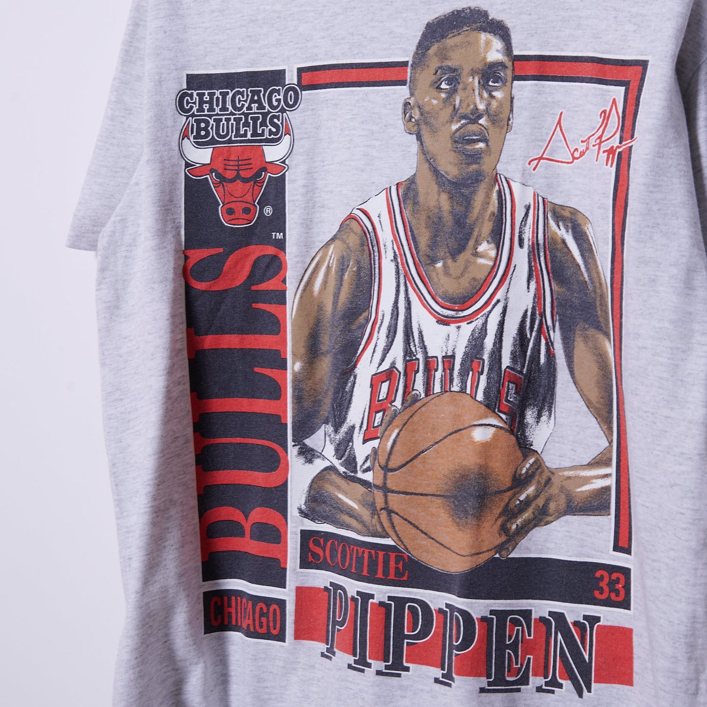 Vintage Chicago Bulls 90s Scottie Pippen T-Shirt Medium