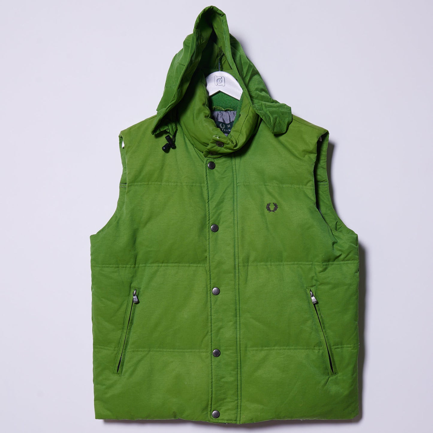 Vintage Fred Perry 90s Padded Vest XL