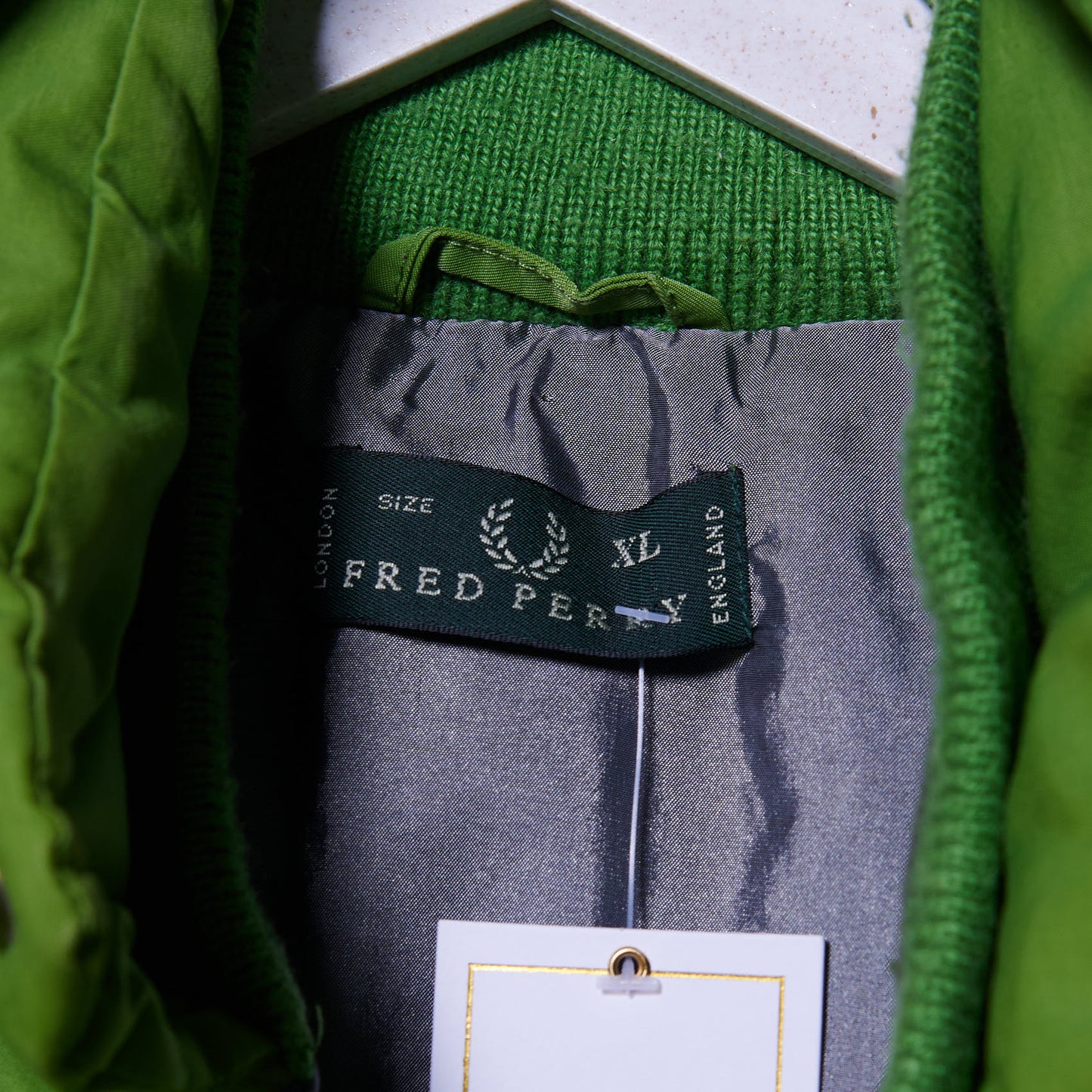 Vintage Fred Perry 90s Padded Vest XL