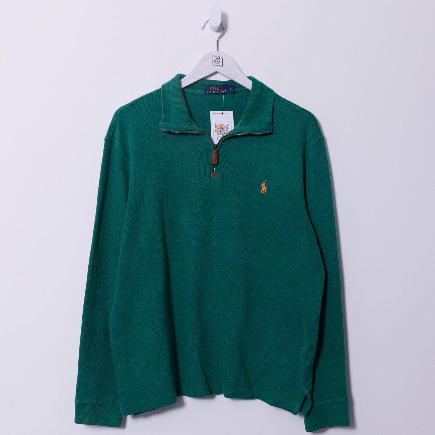Vintage Ralph Lauren Quarter Zip Sweatshirt Medium