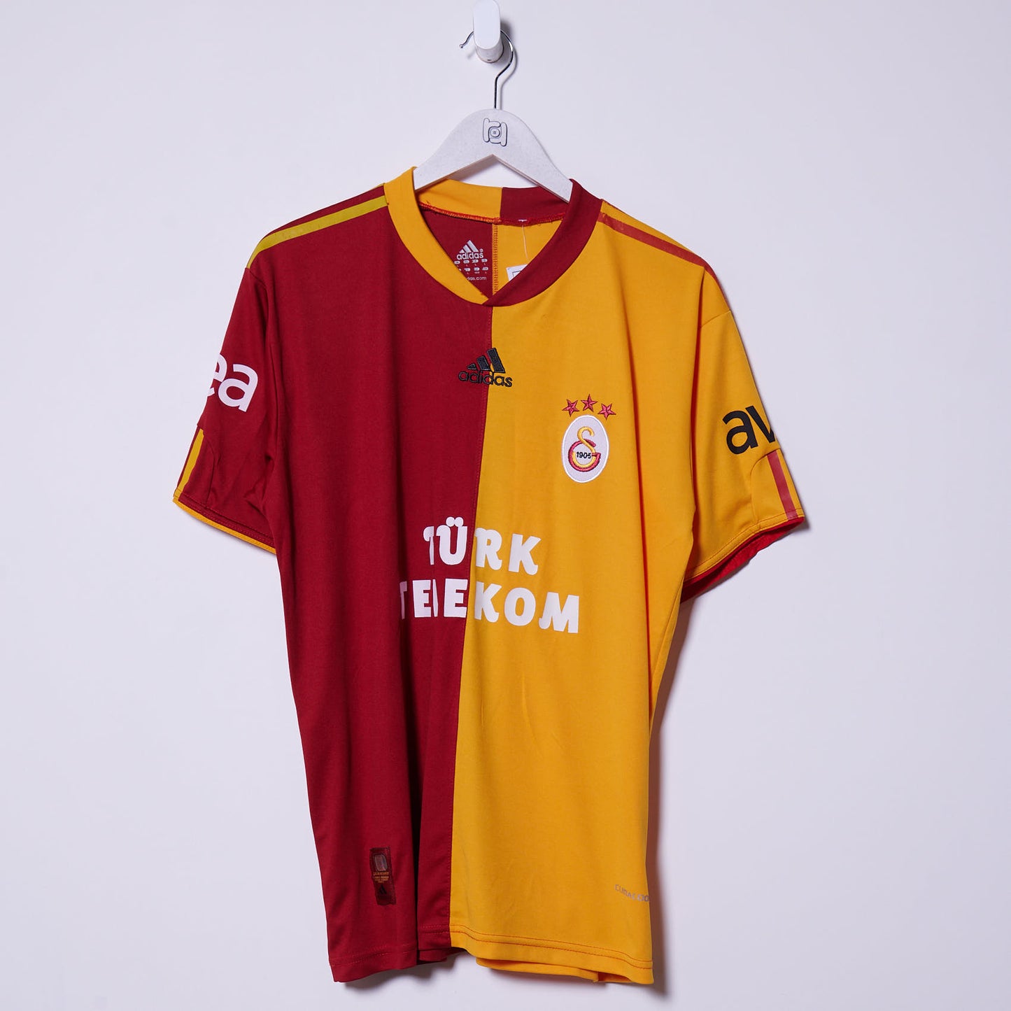 Vintage Galatasaray Adidas 2010 Home Shirt Large