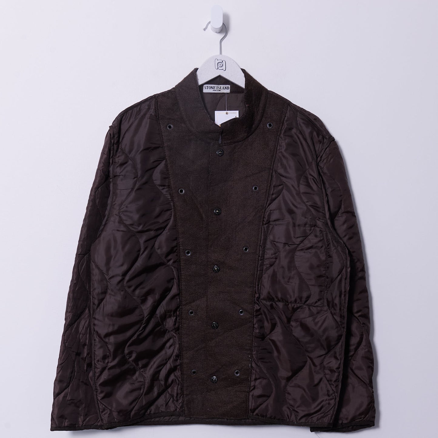 Vintage Stone Island Quilted Jacket Liner Large