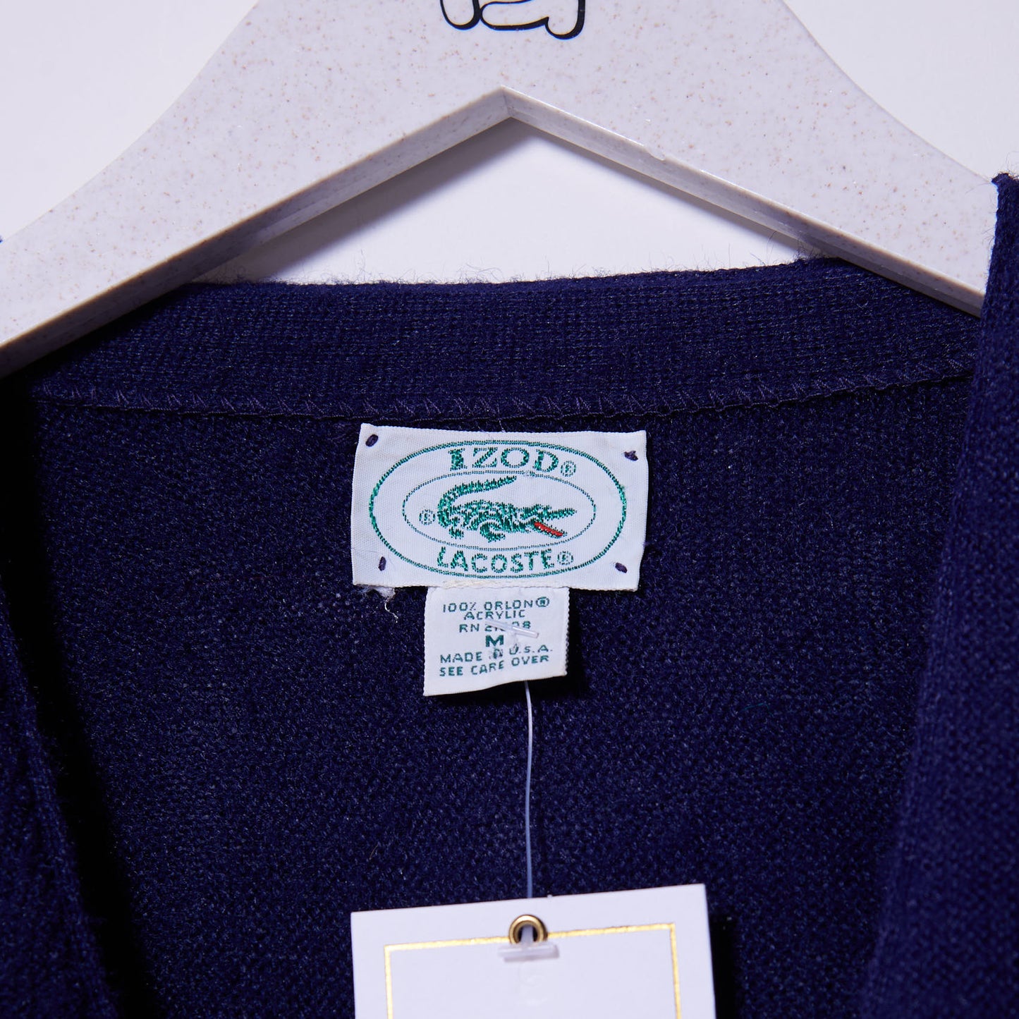 Vintage Lacoste Cardigan Medium