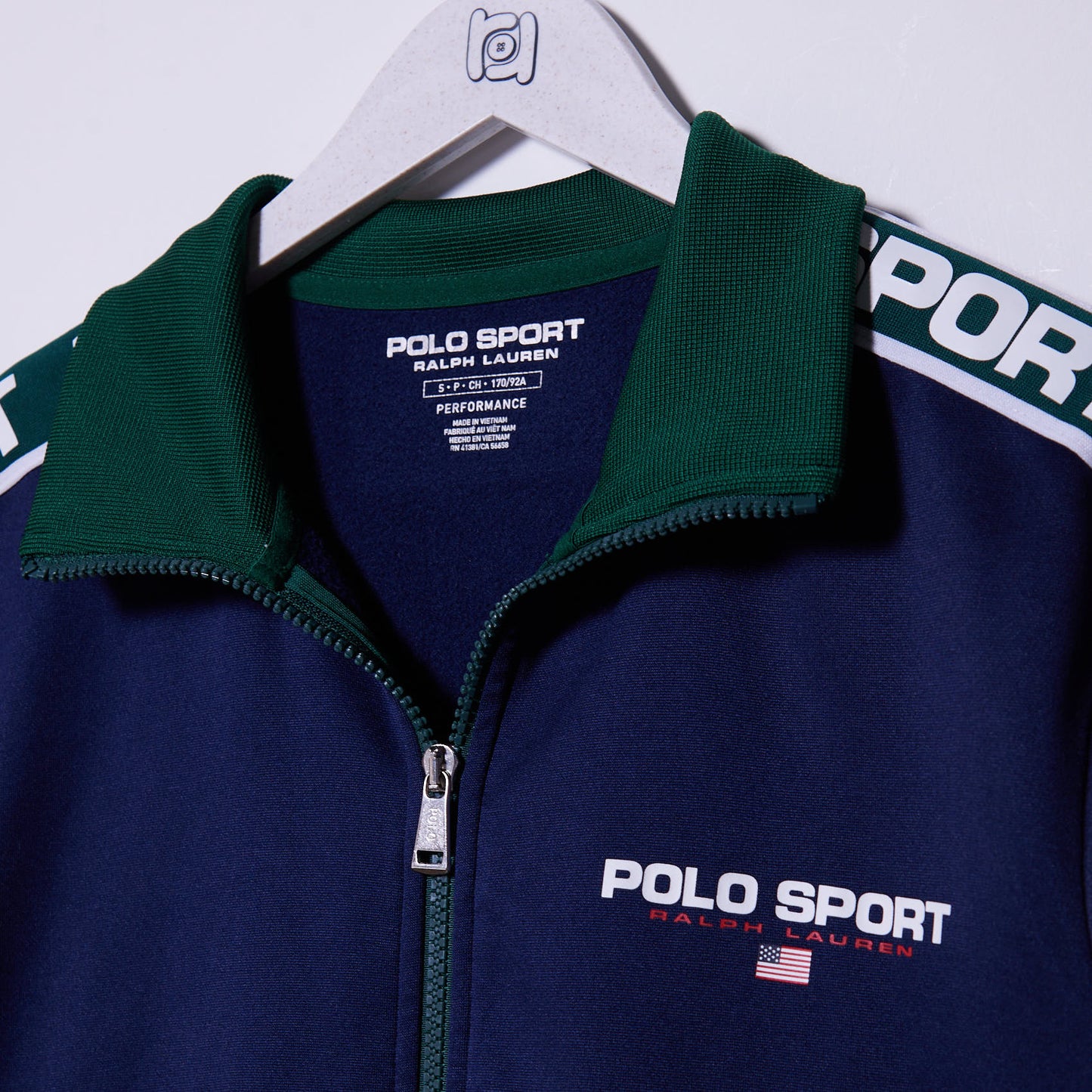 Vintage Polo Sport Ralph Lauren Track Jacket Small