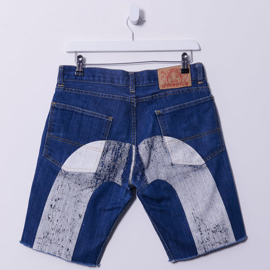 Vintage Evisu Denim Shorts 32W