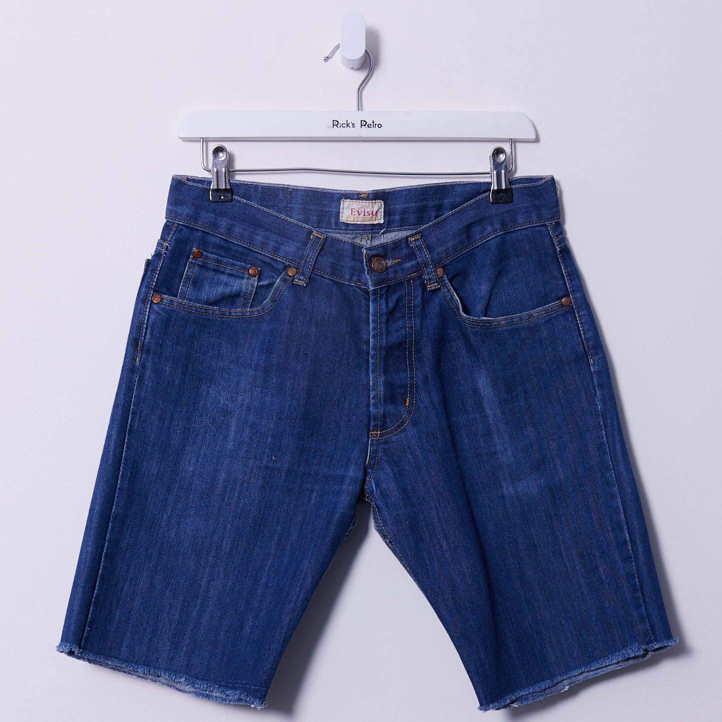 Vintage Evisu Denim Shorts 32W