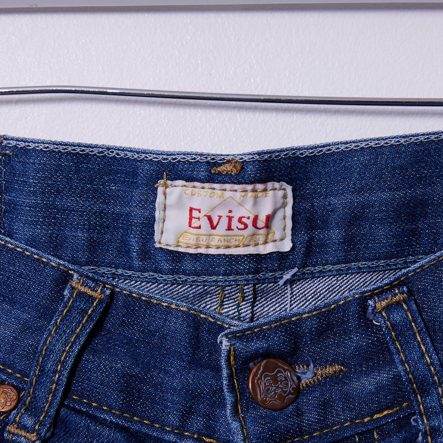Vintage Evisu Denim Shorts 32W