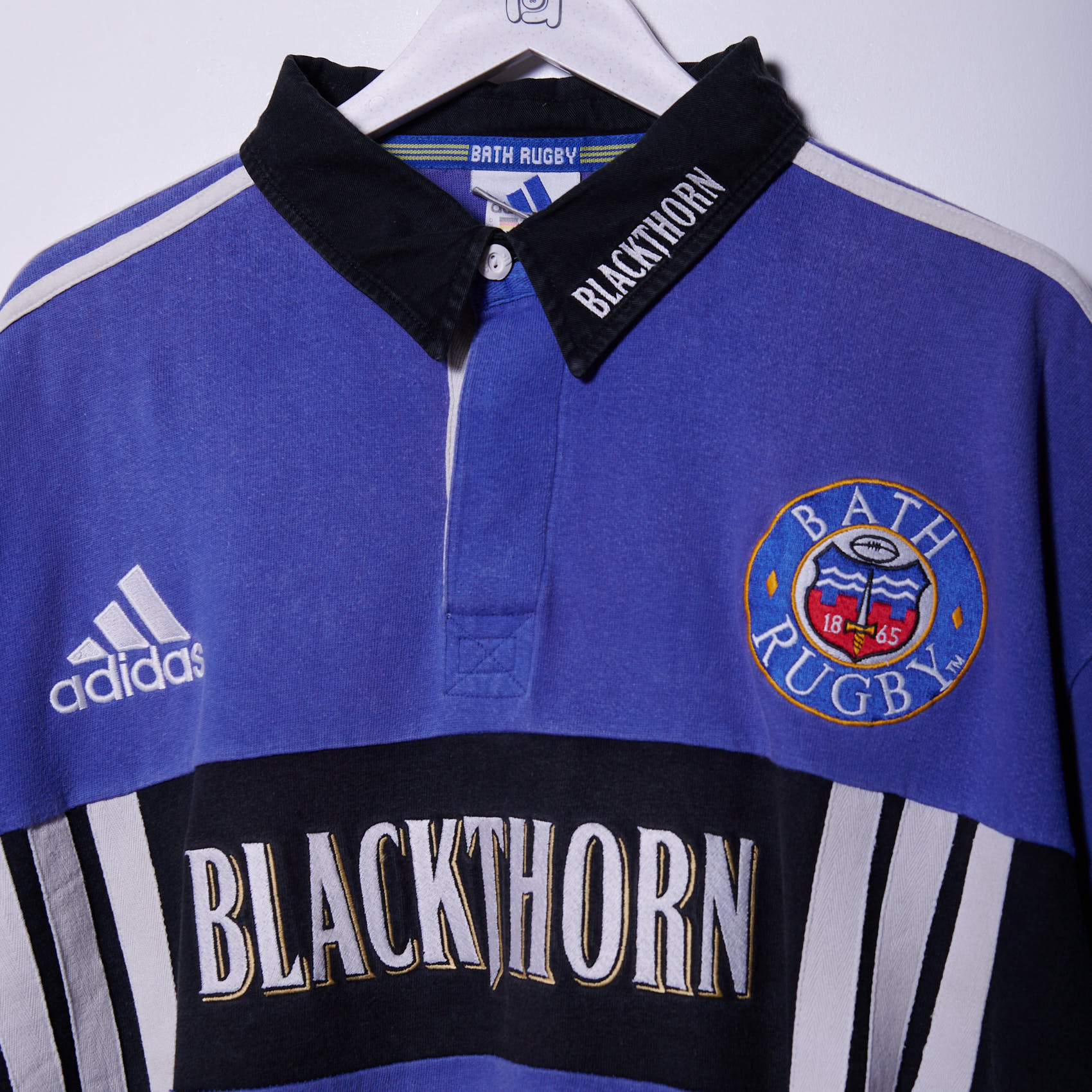 Vintage Adidas Bath Rugby 90s Polo Shirt XXL – Rick´s Retro