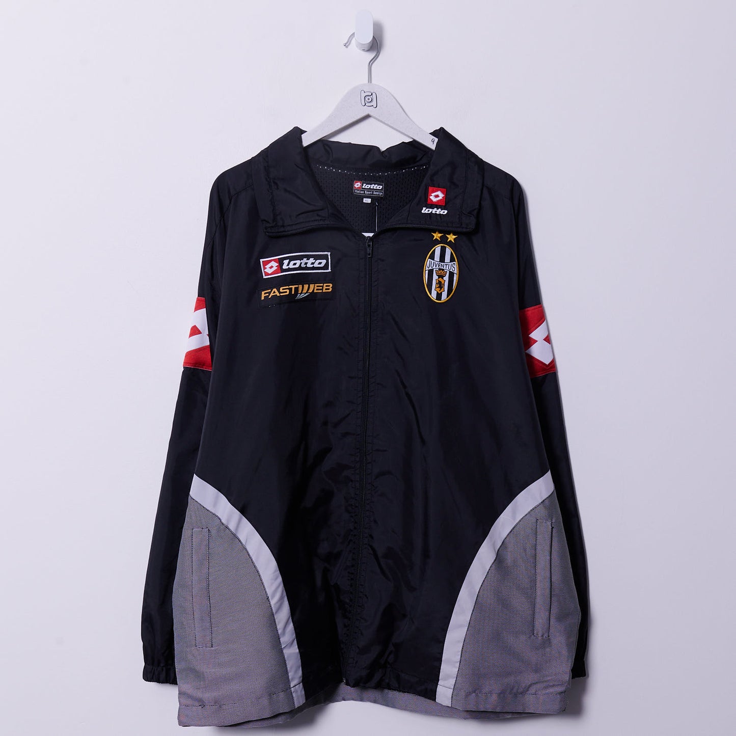 Vintage Juventus 90s Lotto Track Jacket XL