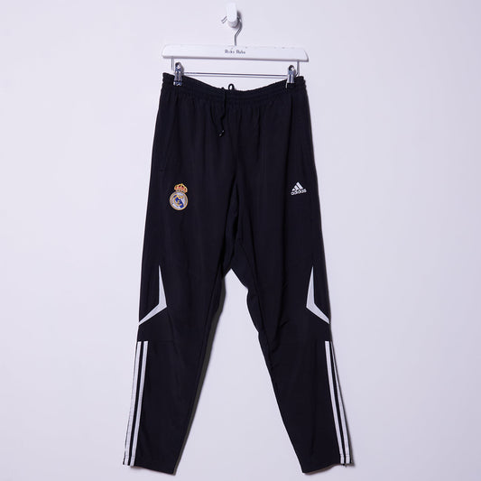 Vintage Real Madrid 2008 Adidas Track Bottoms Small