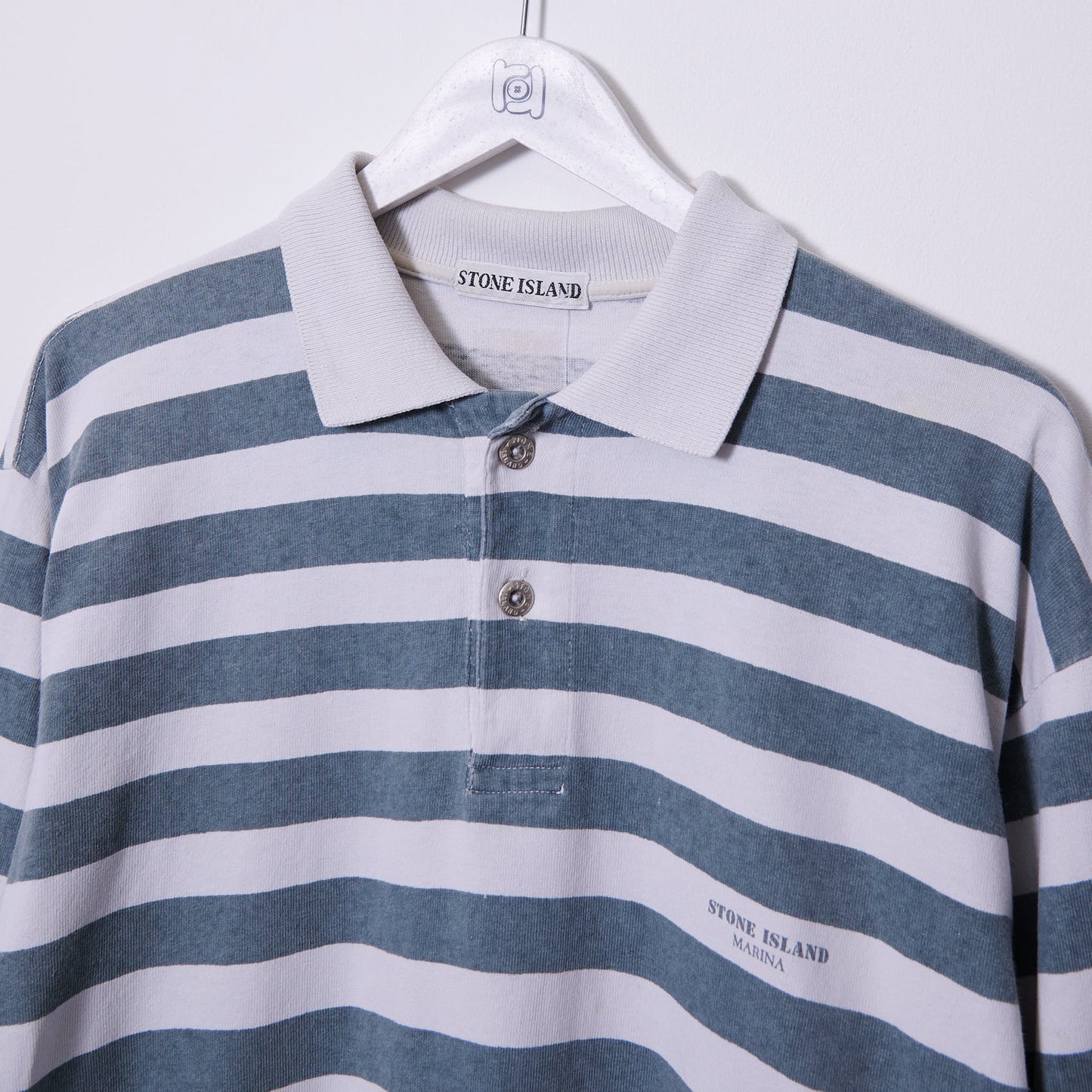 Vintage Stone Island 90s Marina Polo Shirt Large