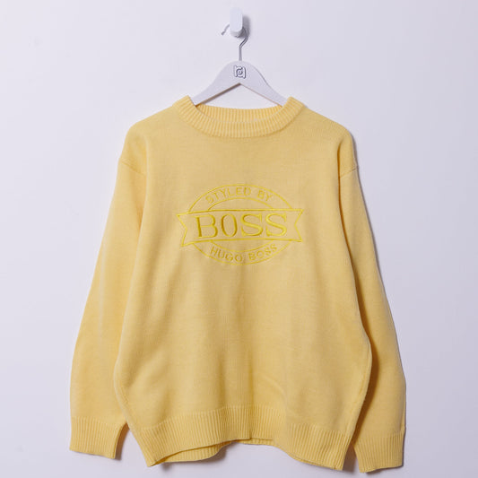 Vintage Hugo Boss 90s Knit Large
