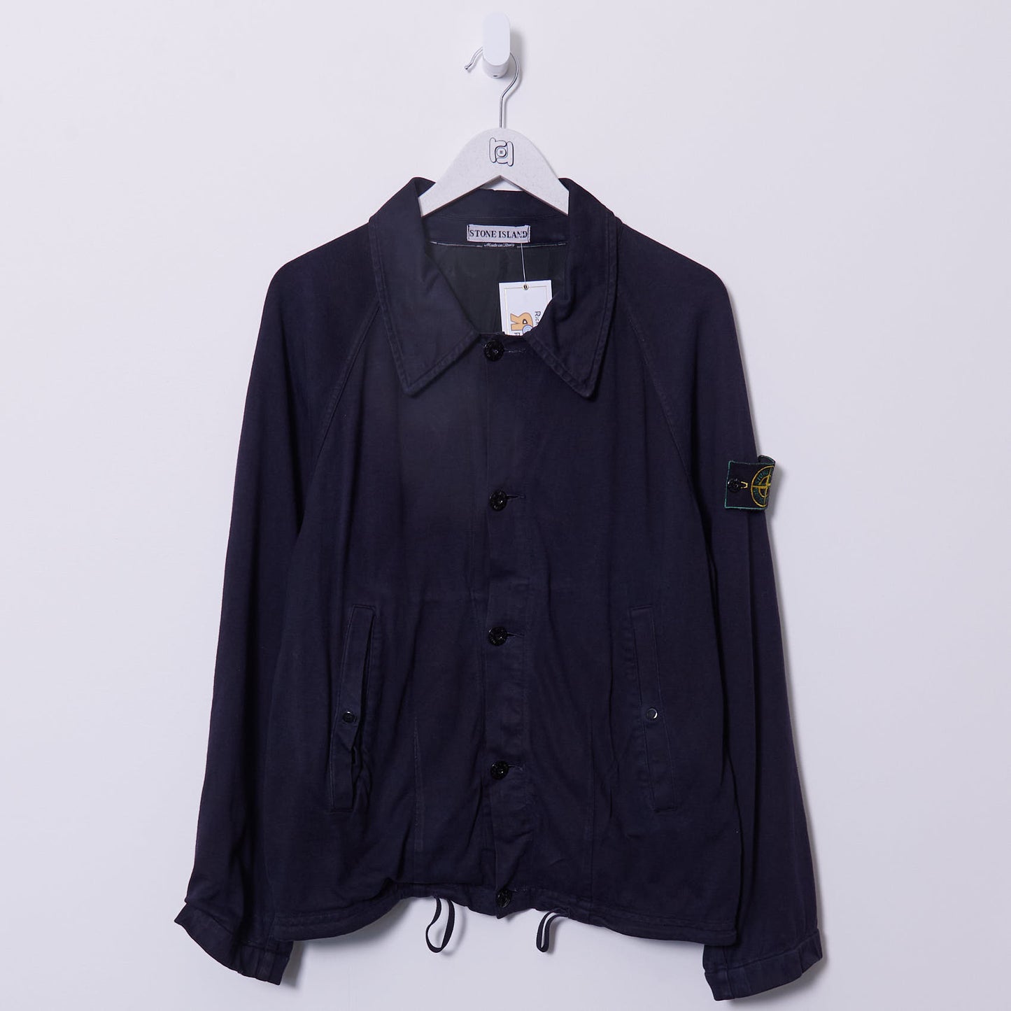 Vintage Stone Island 90s Green Edge Jacket Medium