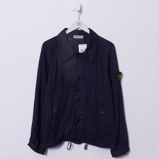 Vintage Stone Island 90s Green Edge Jacket Medium