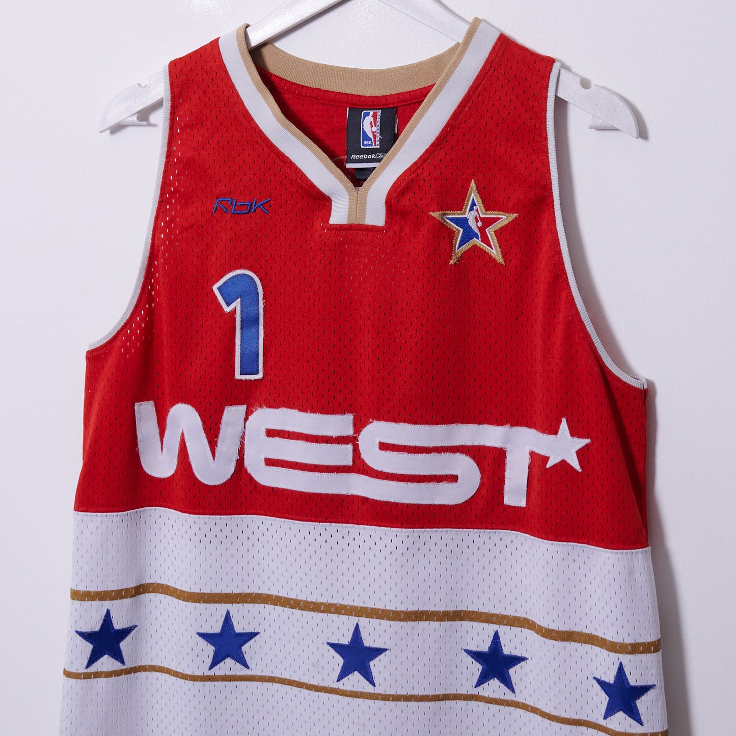 Vintage Reebok 2006 NBA All Star Jersey #1 McGrady Small