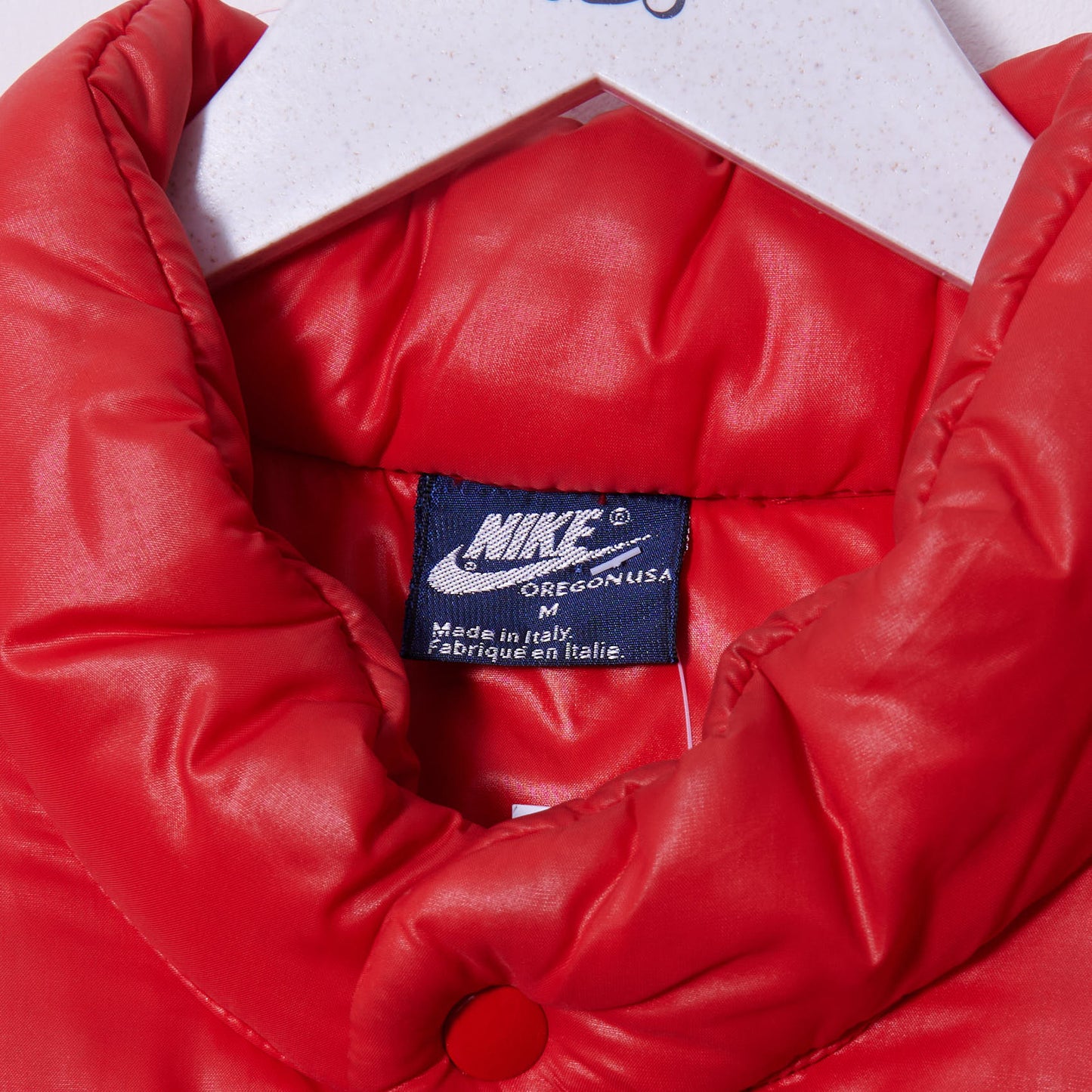 Vintage Nike 80s Puffer Jacket Zip Off Arms Medium