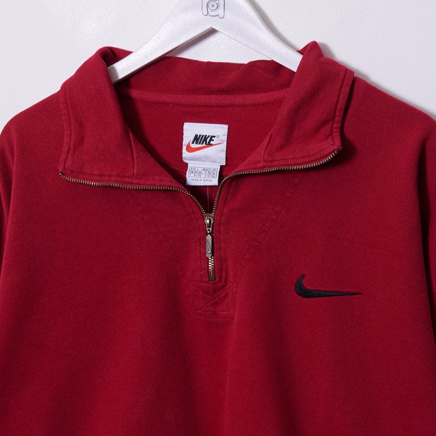 Vintage Nike 90s Quarter Zip Sweatshirt XXL