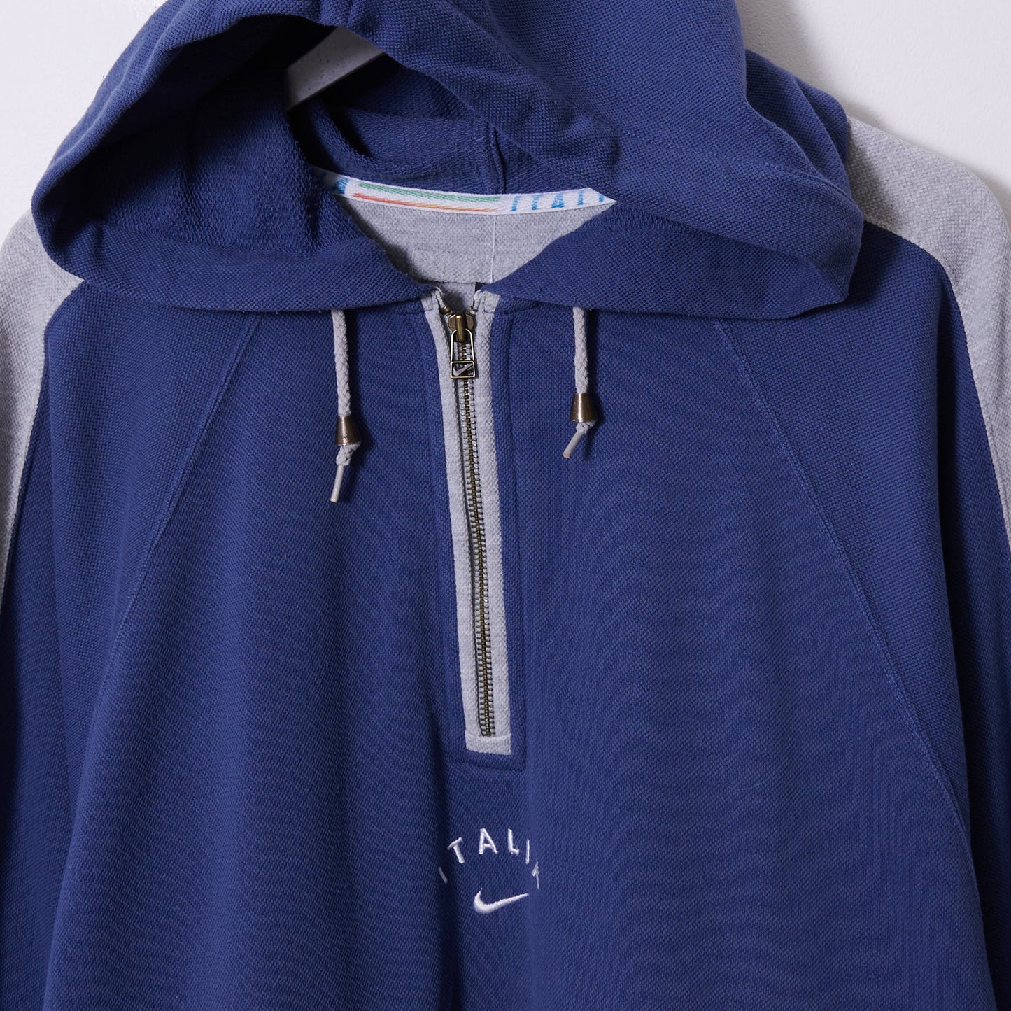 Vintage Italia 1996 Nike Quarter Zip Hoodie XXL