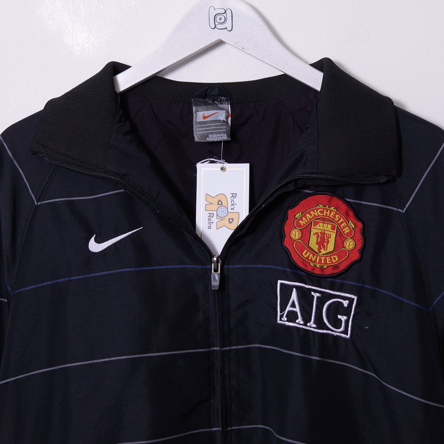 Vintage Manchester United Nike Track Jacket Medium