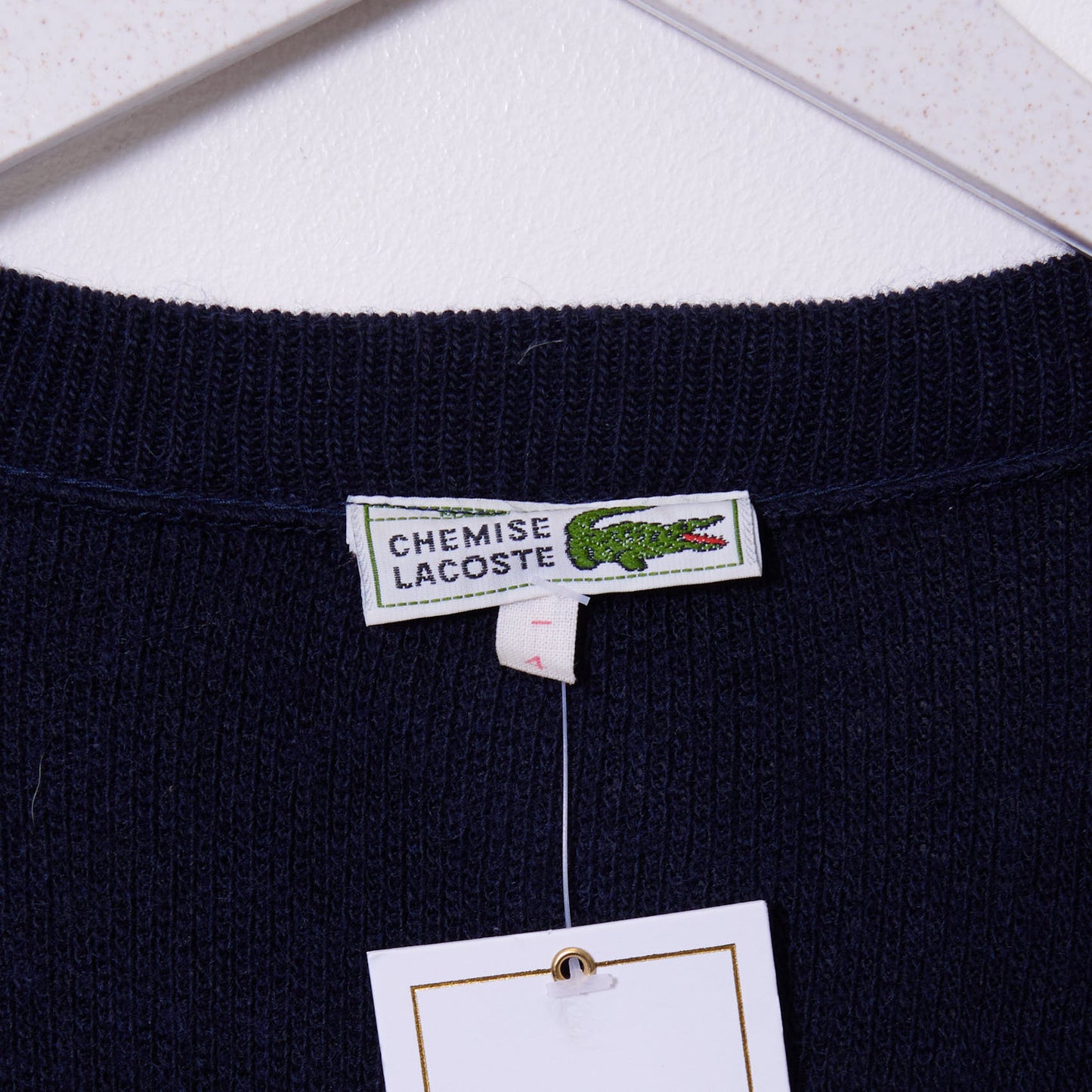 Vintage Lacoste 90s Cardigan XXL