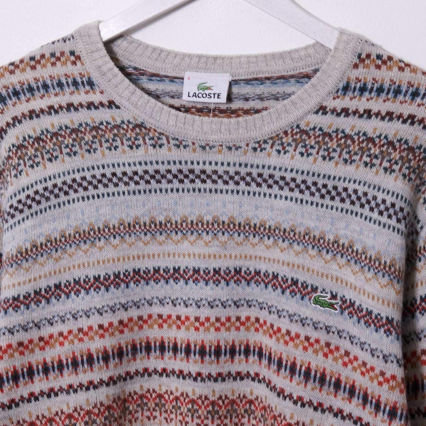 Vintage Lacoste Knit XL