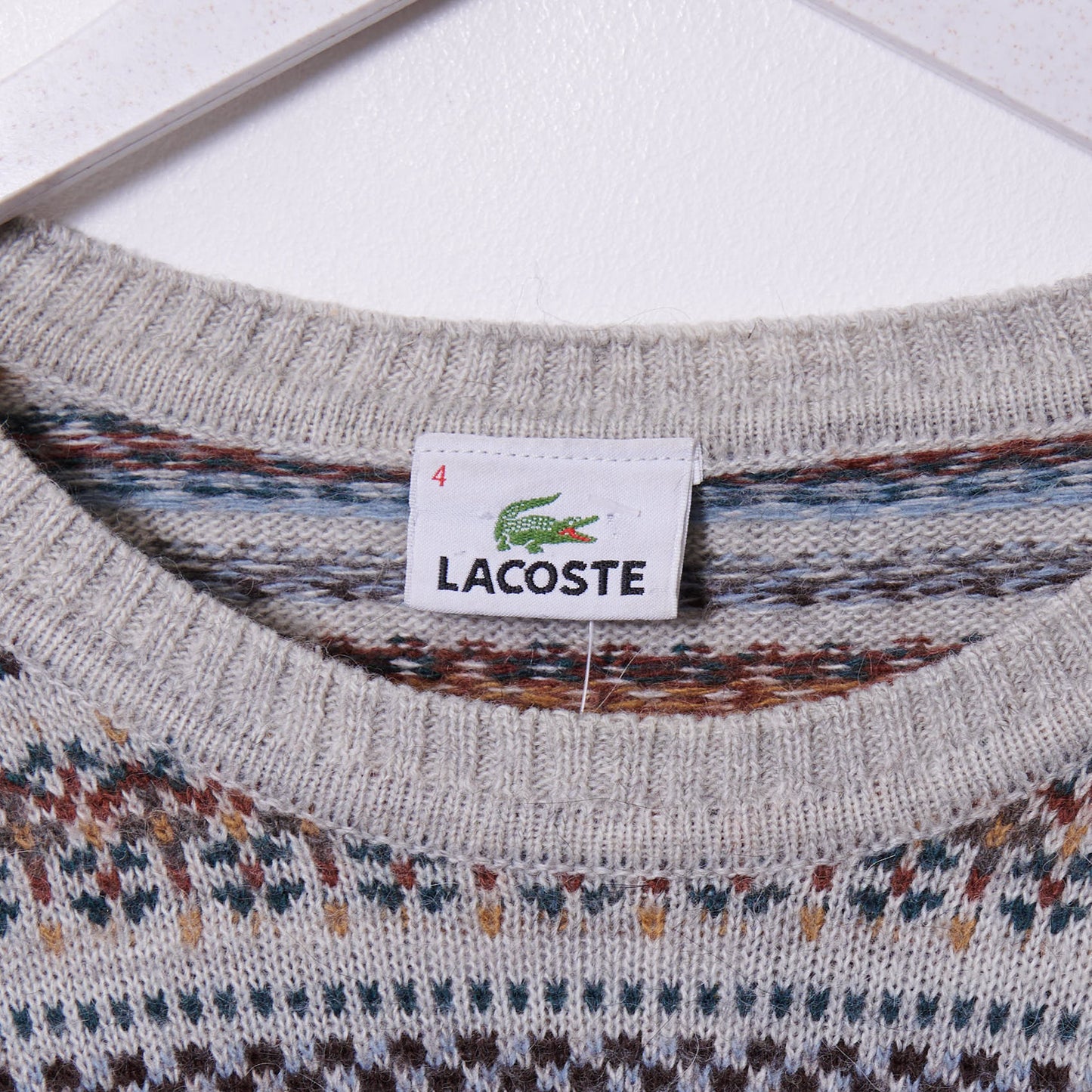 Vintage Lacoste Knit XL