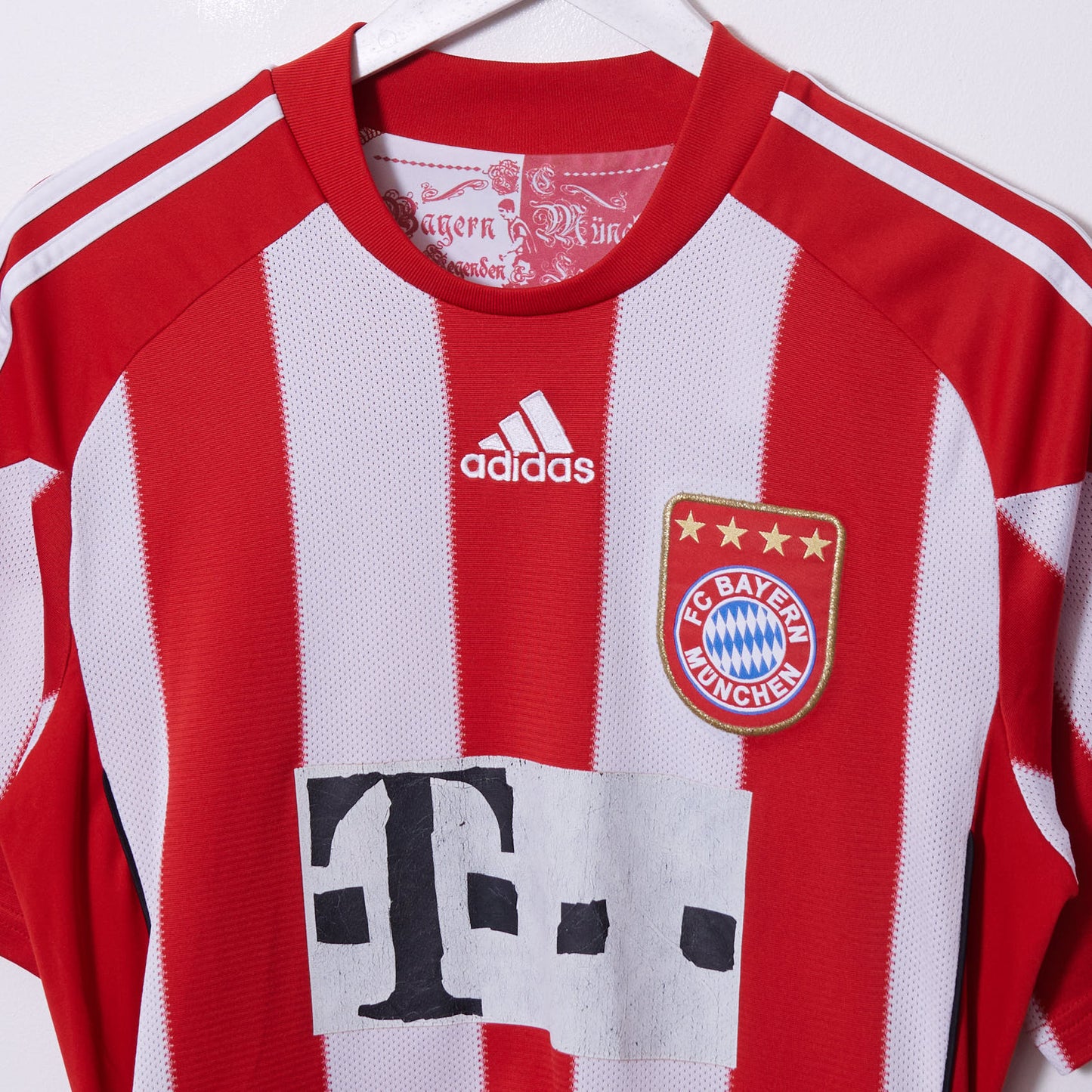 Vintage Bayern Munich 2008-09 Adidas Home Shirt Small