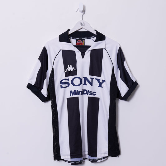 Vintage Juventus 1997-98 Kappa Centenary Home Shirt  #10 Del Piero Medium