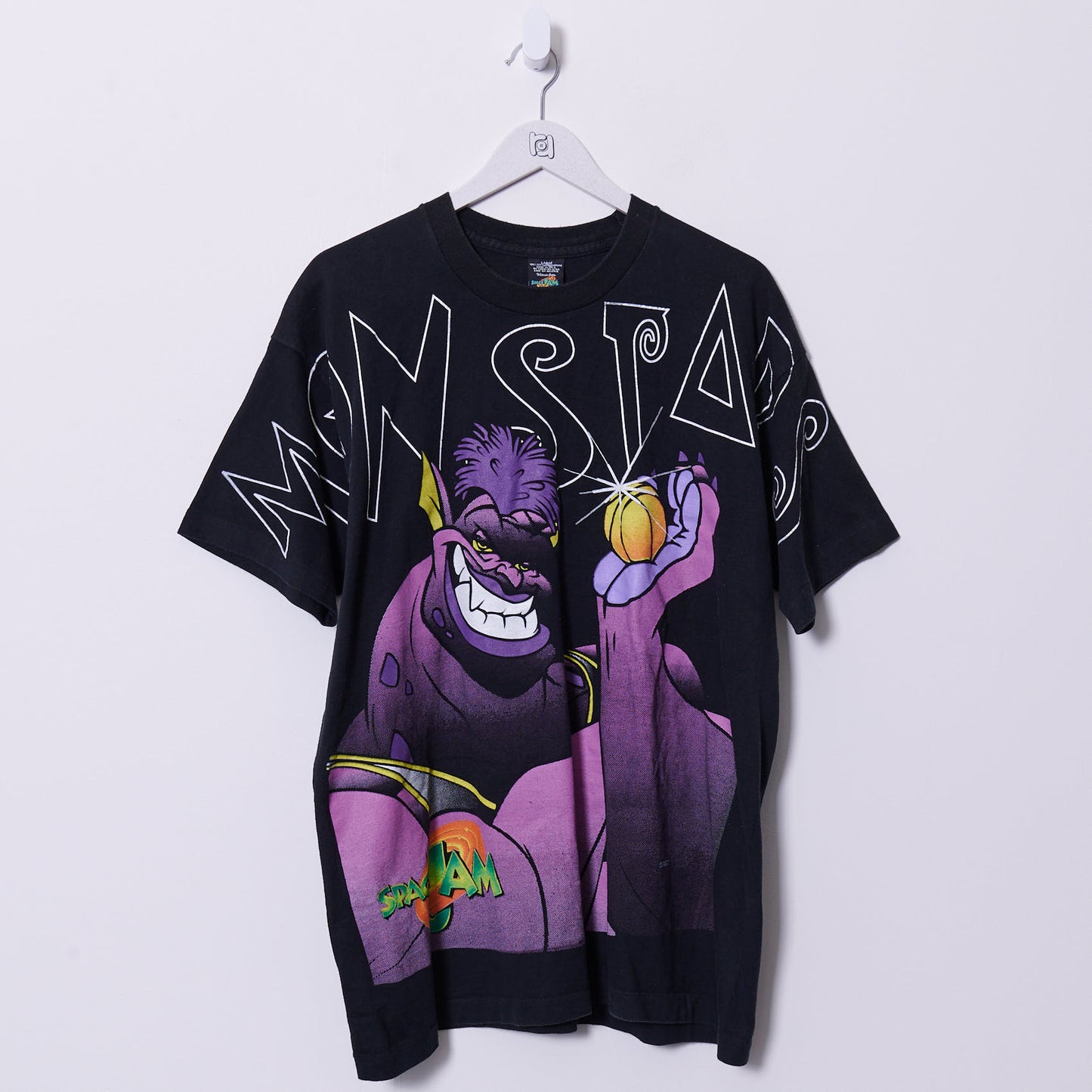 Vintage Space Jam 1996 Monstars Freeze T-Shirt Large