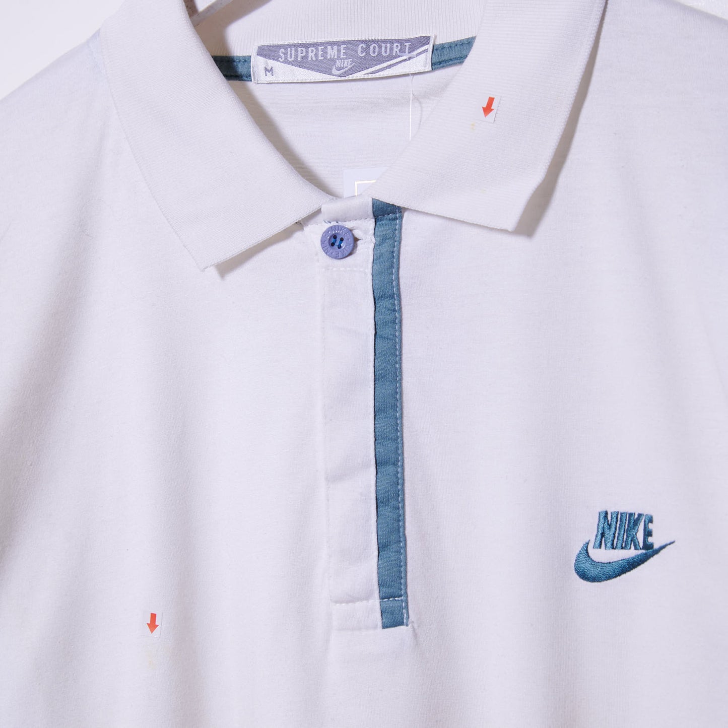 Vintage Nike Supreme Court Polo Shirt Medium