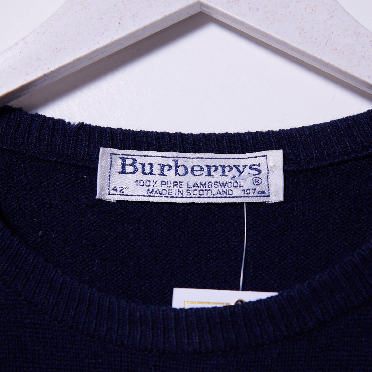 Vintage Burberry 90s Knit Large