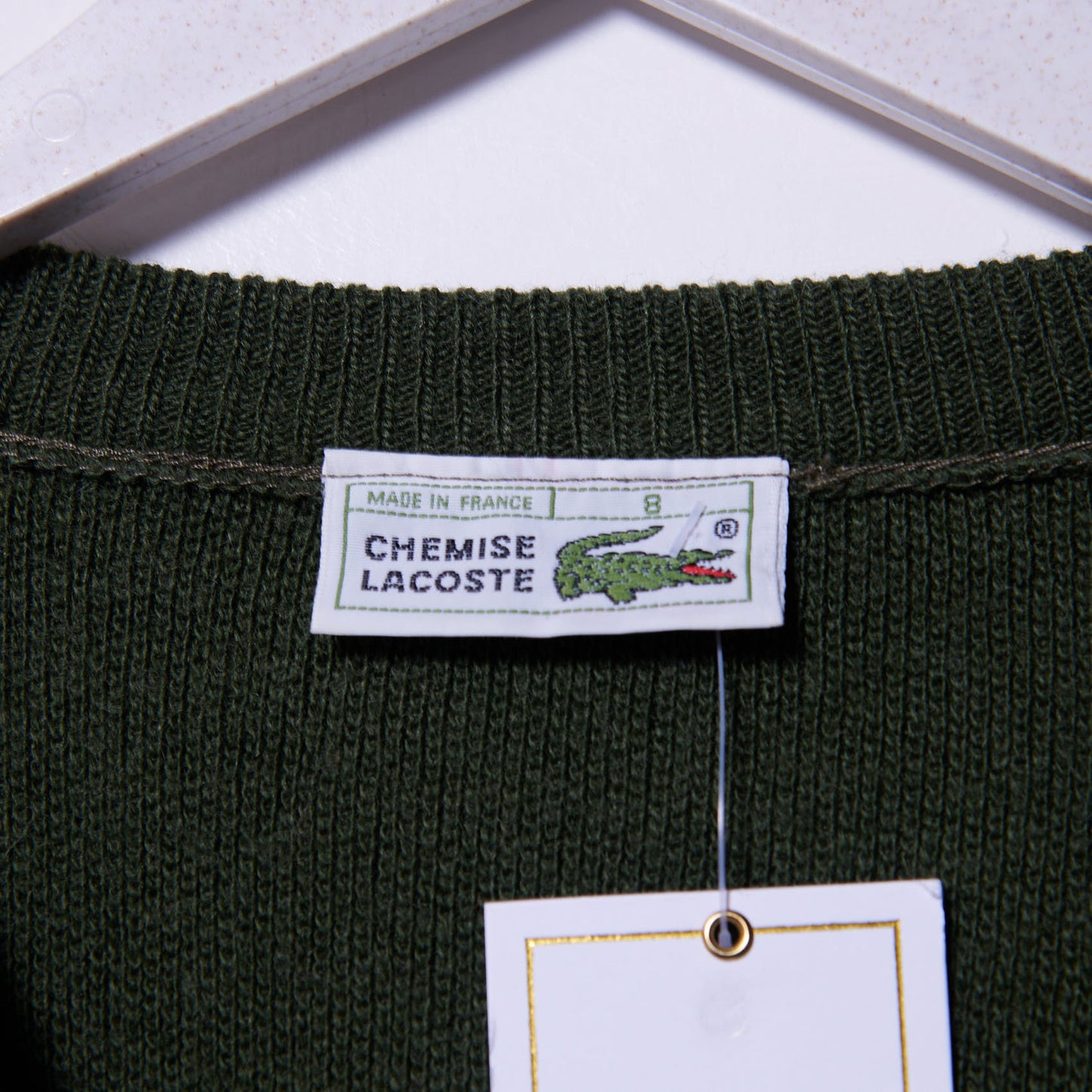 Vintage Chemise Lacoste Knit XXL