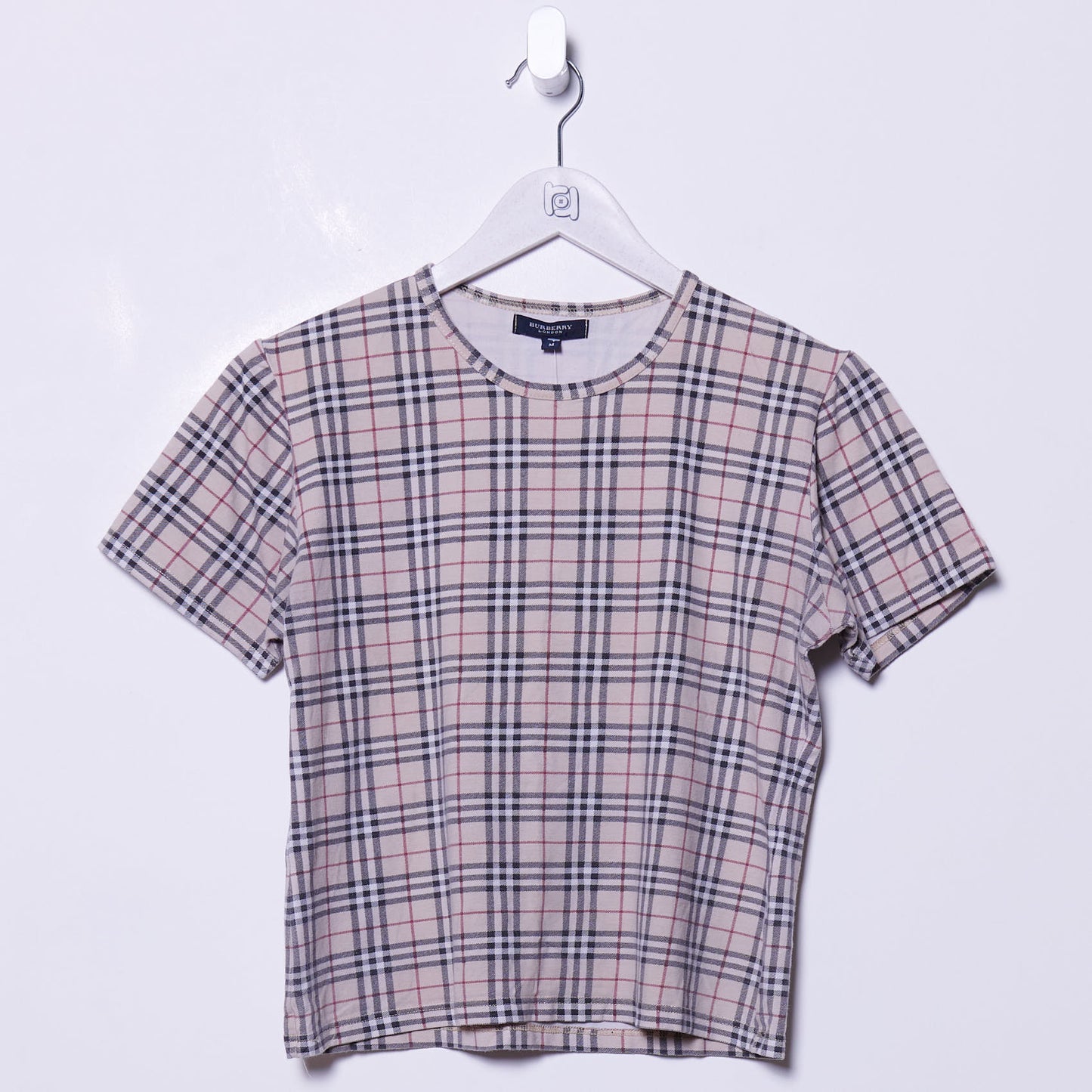 Vintage Burberry Nova Check T-Shirt Womens Medium