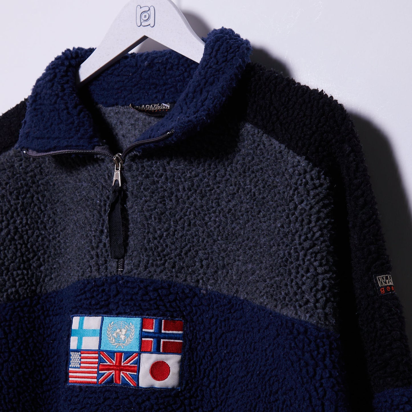 Vintage Napapijri Fleece Medium