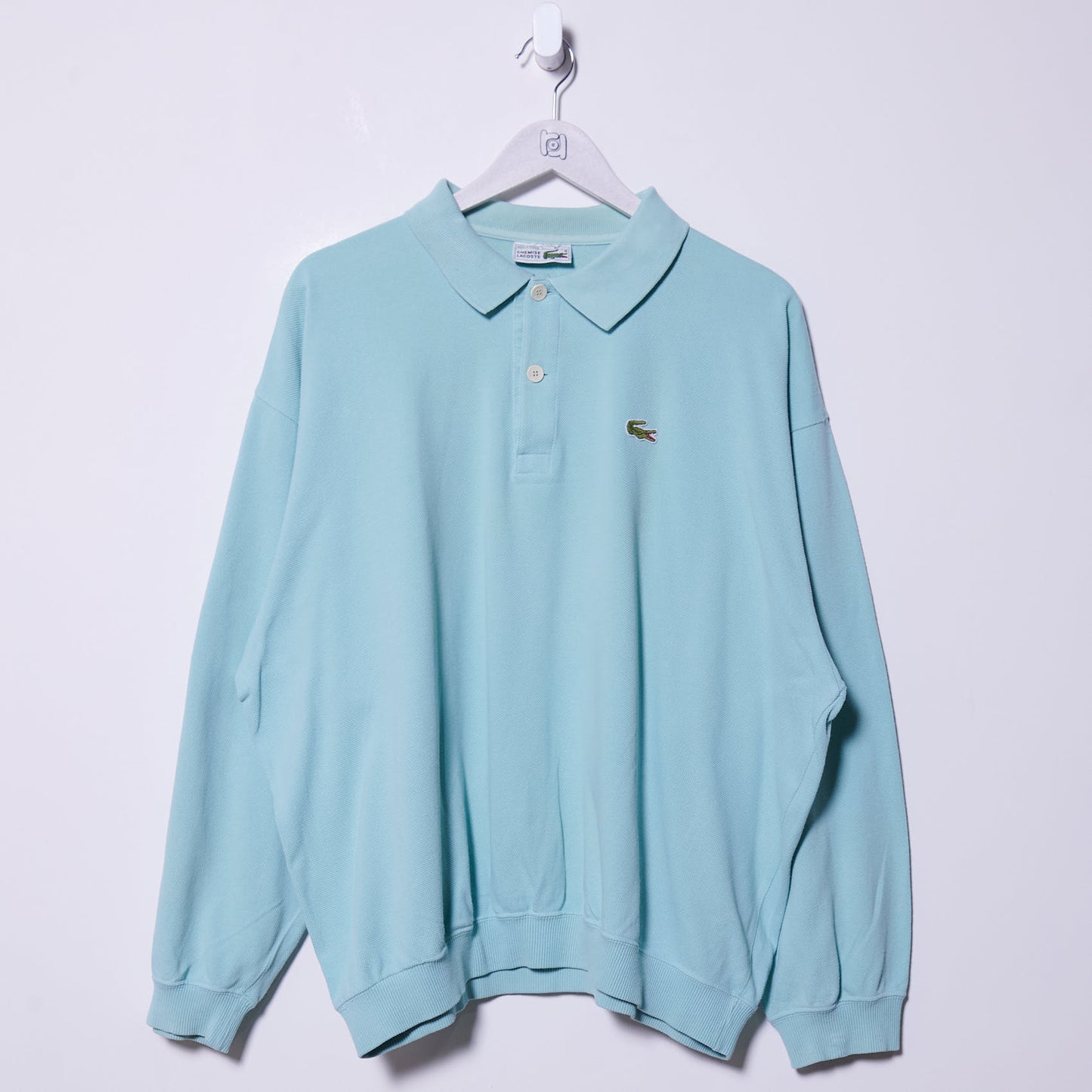 Vintage Lacoste Collared Sweatshirt XL