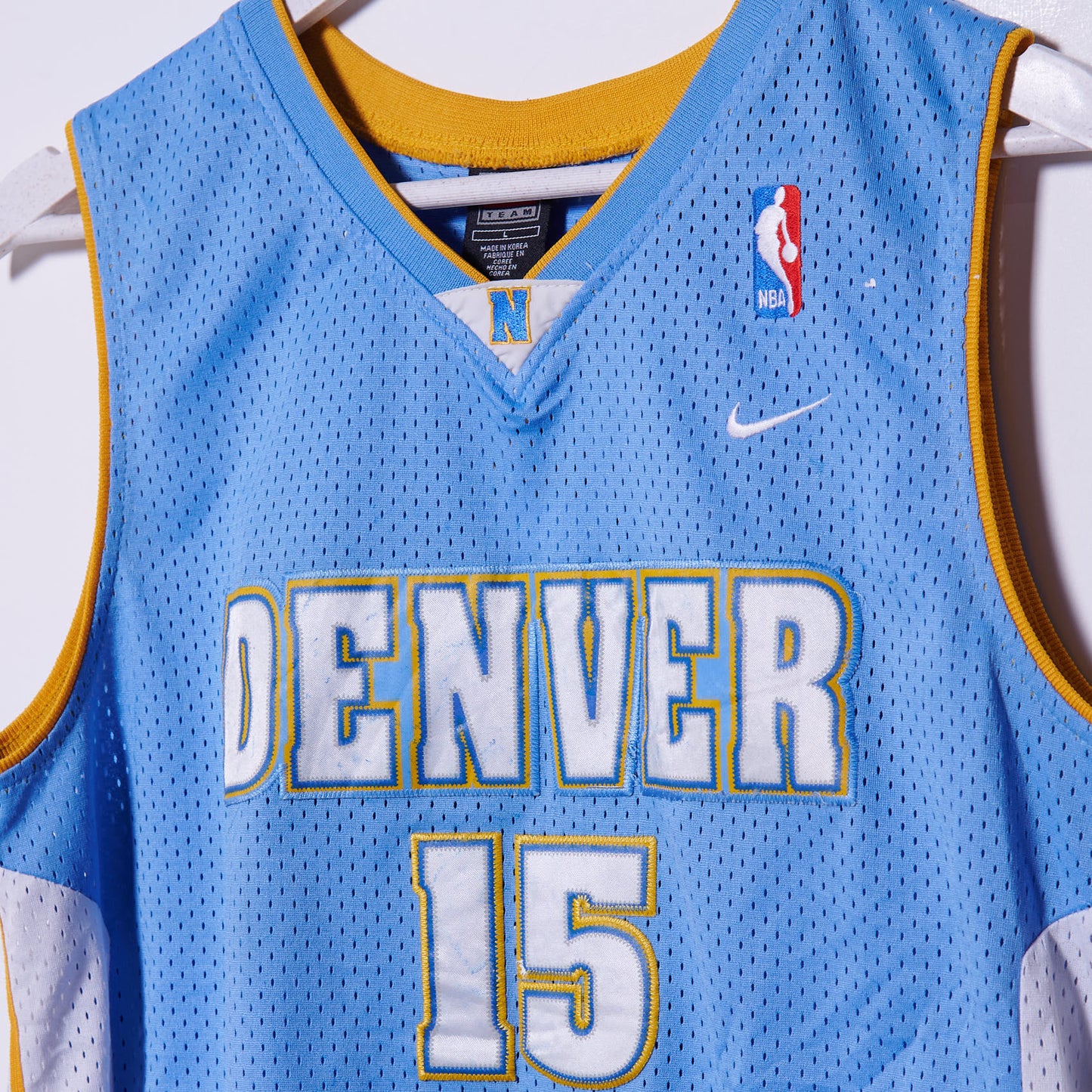 Vintage Denver Nuggets Nike Jersey #15 Carmelo Anthony Medium