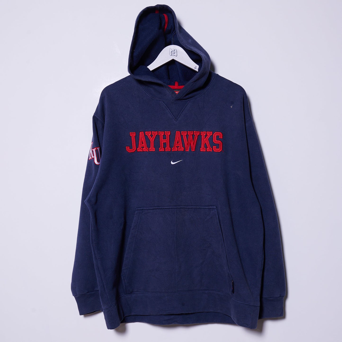 Vintage Nike Jayhawks Hoodie Large