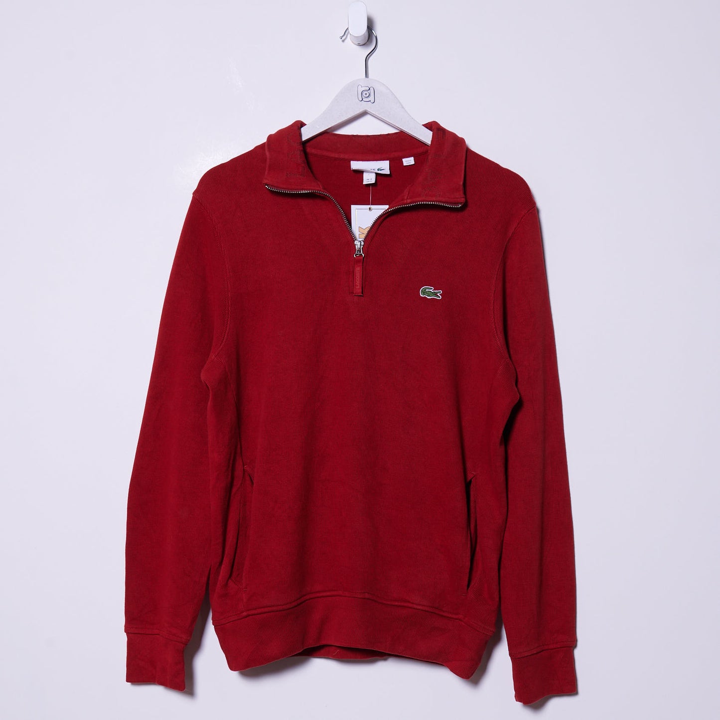 Vintage Lacoste Quarter Zip Knit Medium