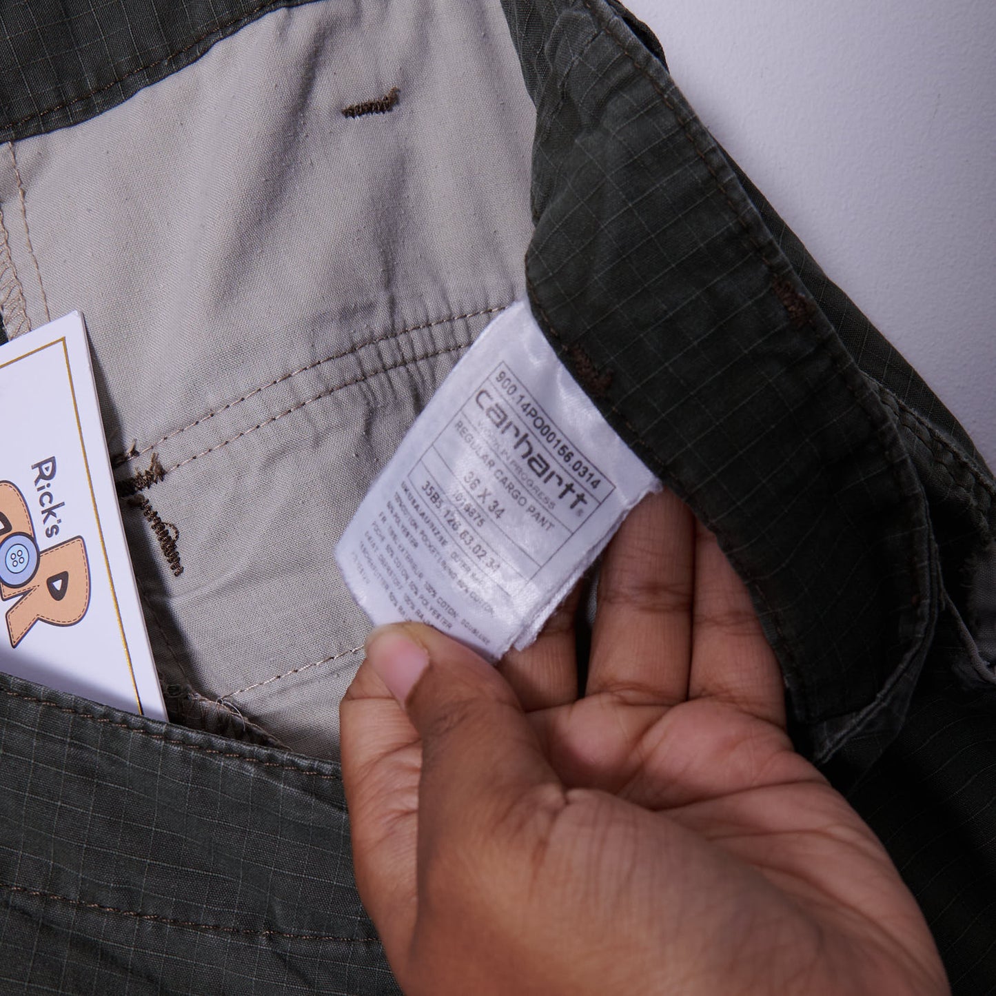 Vintage Carhartt Cargo Trousers 36W x 34L