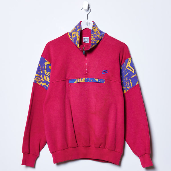 vintage nike quarter zip mens