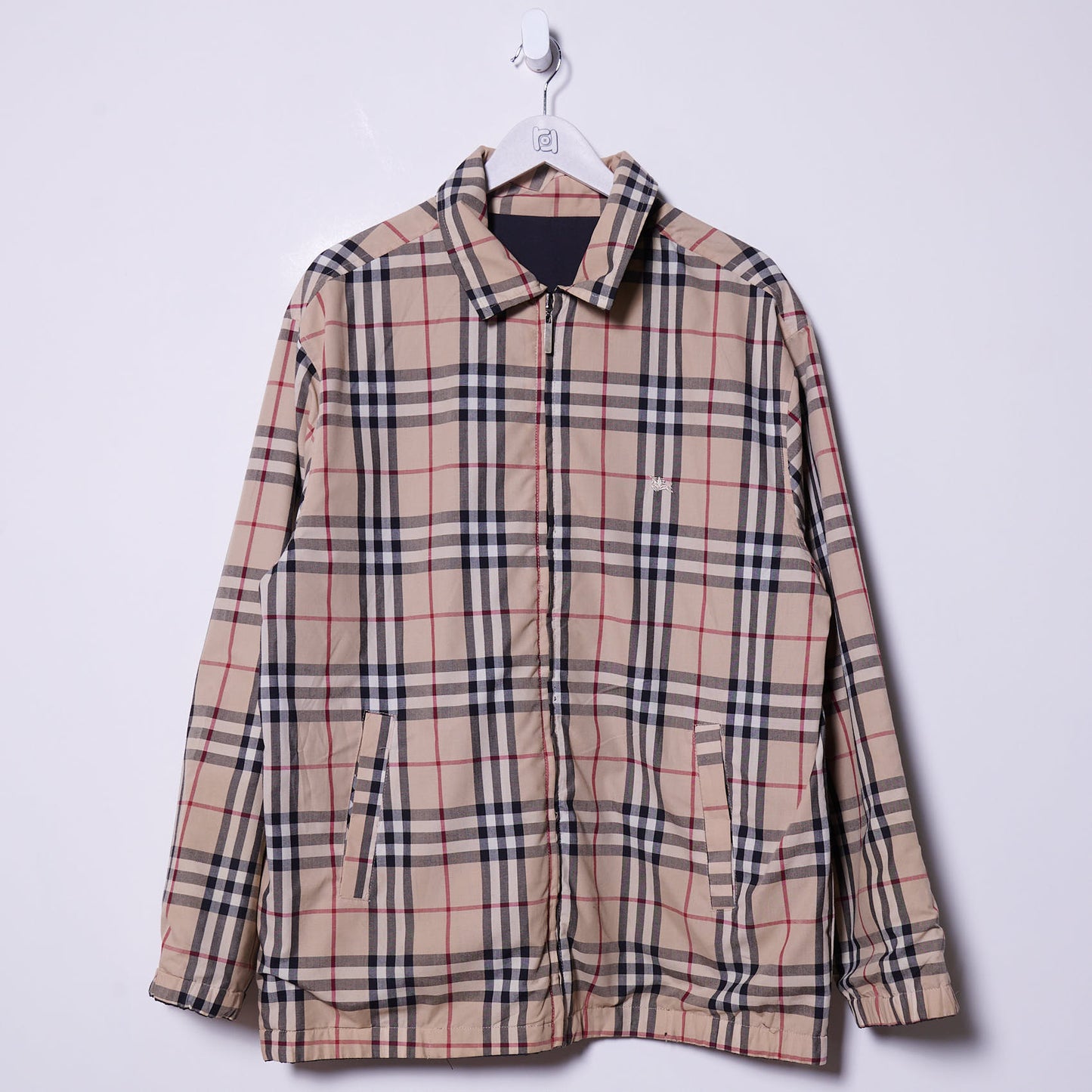 Vintage Burberry 90s Reversible Jacket XL
