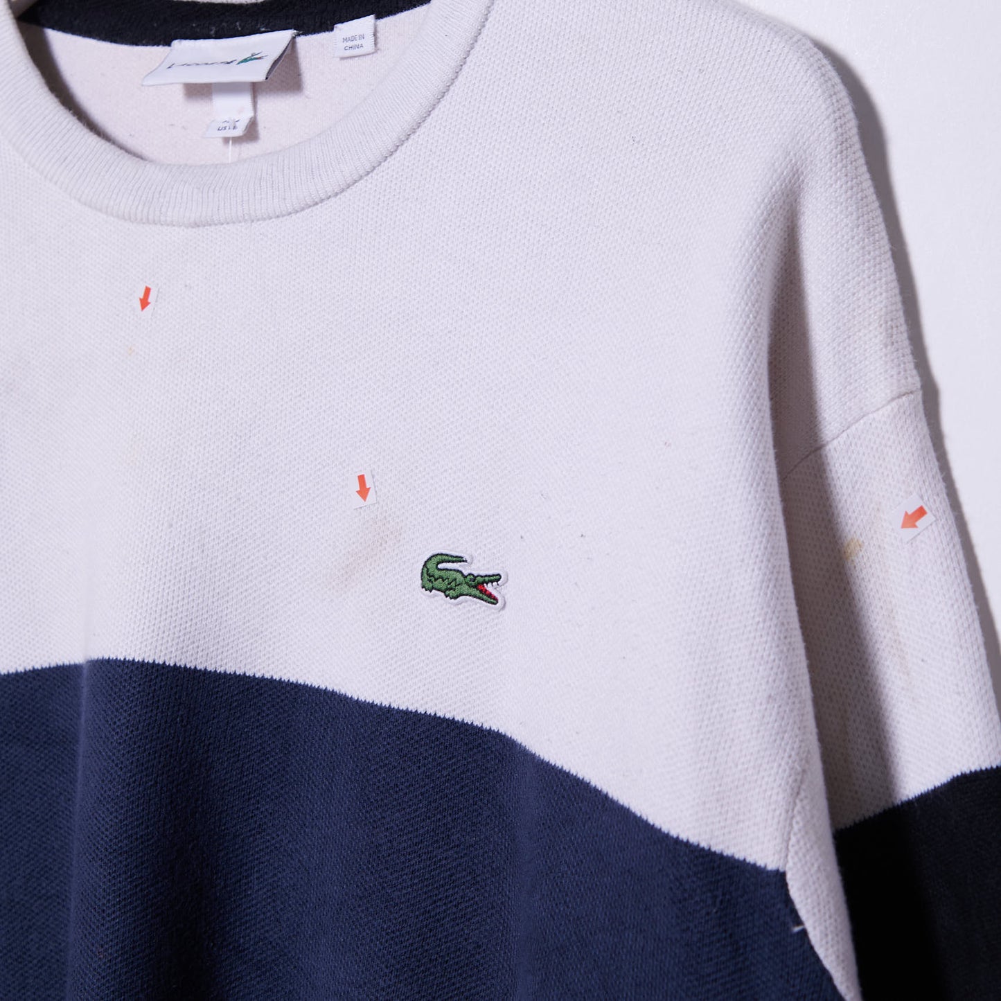 Vintage Lacoste Sweatshirt Medium