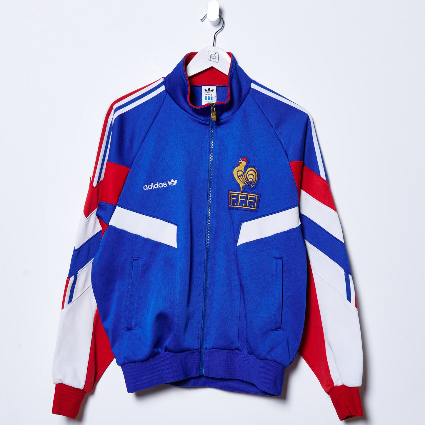 Vintage Adidas France 1990 Track Jacket Medium