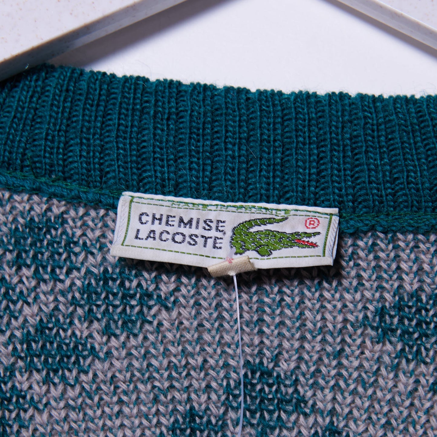 Vintage Lacoste 90s Knit XXL