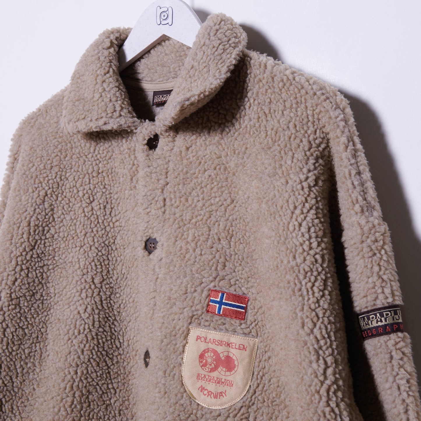 Vintage Napapijri Fleece Medium